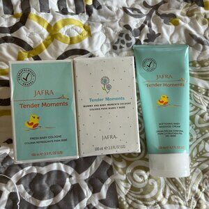 Jafra Tender Moments Fresh Baby Cologne & Cream 3-SET